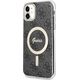 Guess Guess Bundle Pack MagSafe 4G - Zestaw etui + ładowarka MagSafe iPhone 11 (czarny/złoty)