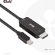 Kabel Club 3D DisplayPort Mini - HDMI 1.8m czarny (CAC-1187)