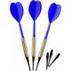 Best Sporting Plastikowe rzutki do darta 3 szt. Best Sporting niebieskie