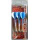 Best Sporting Plastikowe rzutki do darta 3 szt. Best Sporting niebieskie