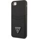 Guess Etui Guess GUHCI8PSATPK Apple iPhone SE 2022/SE 2020/8/7 hardcase czarny/black hardcase Saffiano Triangle Logo Cardslot