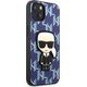 Karl Lagerfeld Etui Karl Lagerfeld KLHCP13MPMNIKBL Apple iPhone 13 hardcase niebieski/blue Monogram Ikonik Patch