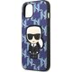 Karl Lagerfeld Etui Karl Lagerfeld KLHCP13MPMNIKBL Apple iPhone 13 hardcase niebieski/blue Monogram Ikonik Patch