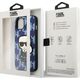 Karl Lagerfeld Etui Karl Lagerfeld KLHCP13MPMNIKBL Apple iPhone 13 hardcase niebieski/blue Monogram Ikonik Patch