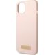 Guess Guess GUHMP13MSBPLP iPhone 13 6,1" różowy/pink hard case Silicone Logo Plate MagSafe