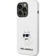 Karl Lagerfeld Etui Karl Lagerfeld KLHMP14XSNCHBCH Apple iPhone 14 Pro Max hardcase biały/white Silicone Choupette MagSafe