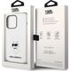 Karl Lagerfeld Etui Karl Lagerfeld KLHMP14XSNCHBCH Apple iPhone 14 Pro Max hardcase biały/white Silicone Choupette MagSafe