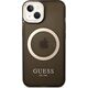 Guess Etui Guess GUHMP14SHTCMK Apple iPhone 14 czarny/black hard case Gold Outline Translucent MagSafe