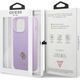 Guess Etui Guess GUHCP13LPS4MU Apple iPhone 13 Pro purpurowy/purple hardcase Saffiano 4G Small Metal Logo
