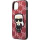Karl Lagerfeld Etui Karl Lagerfeld KLHCP13MPMNIKPI Apple iPhone 13 hardcase czerwony/red Monogram Ikonik Patch