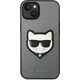 Karl Lagerfeld Etui Karl Lagerfeld KLHCP14SSAPCHG Apple iPhone 14 hardcase srebrny/silver Saffiano Choupette Head Patch