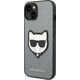 Karl Lagerfeld Etui Karl Lagerfeld KLHCP14SSAPCHG Apple iPhone 14 hardcase srebrny/silver Saffiano Choupette Head Patch