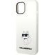 Karl Lagerfeld Etui Karl Lagerfeld KLHMP14MSNCHBCHApple iPhone 14 Plus hardcase biały/white Silicone Choupette MagSafe