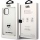 Karl Lagerfeld Etui Karl Lagerfeld KLHMP14MSNCHBCHApple iPhone 14 Plus hardcase biały/white Silicone Choupette MagSafe