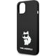 Karl Lagerfeld Etui Karl Lagerfeld KLHMP14MSNCHBCKApple iPhone 14 Plus hardcase czarny/black Silicone Choupette MagSafe