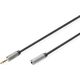 Kabel Digitus Jack 3.5mm - Jack 3.5mm 1.8m czarny (DB-510210-018-S)