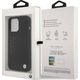 BMW Etui BMW BMHMP13LSLBLBK iPhone 13 Pro / 13 6,1" czarny/black hardcase Silicone Signature Logo Magsafe
