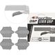 Lizard Skins LIZARDSKINS DSP Lever Grip - Platinum Gray 0.5 mm (2 zestawy po 2 szt.) (NEW 2023)