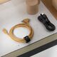 Kabel USB Native Union USB-C - USB-C + Lightning 1.8 m Czarny (BELT-CCL-COS-NP)