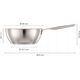 Patelnia Fiskars FISKARS RONDEL / PATELNIA 2L ALL STEEL