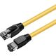 MicroConnect CAT8.1 S/FTP 1,5m Yellow LSZH