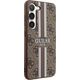Guess Etui Guess GUHCS23SP4RPSW Samsung Galaxy S23 brązowy/brown hardcase 4G Printed Stripe