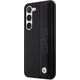 BMW Etui BMW BMHCS23M22RDPK S23+ S916 czarny/black hardcase Leather Textured & Stripe