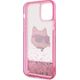 Karl Lagerfeld Etui Karl Lagerfeld KLHCP12MLNCHCP Apple iPhone 12/12 Pro różowy/pink hardcase Glitter Choupette Head