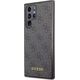 Guess Etui Guess GUHCS23LG4GFGR do Samsung Galaxy S23 Ultra S918 szary/grey hardcase 4G Metal Gold Logo