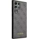 Guess Etui Guess GUHCS23LG4GFGR do Samsung Galaxy S23 Ultra S918 szary/grey hardcase 4G Metal Gold Logo