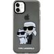 Karl Lagerfeld Etui Karl Lagerfeld KLHCN61HNKCTGK Apple iPhone 11/XR czarny/black hardcase Gliter Karl&Choupette