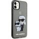 Karl Lagerfeld Etui Karl Lagerfeld KLHCN61HNKCTGK Apple iPhone 11/XR czarny/black hardcase Gliter Karl&Choupette