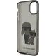 Karl Lagerfeld Etui Karl Lagerfeld KLHCN61HNKCTGK Apple iPhone 11/XR czarny/black hardcase Gliter Karl&Choupette