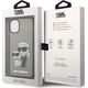 Karl Lagerfeld Etui Karl Lagerfeld KLHCN61HNKCTGK Apple iPhone 11/XR czarny/black hardcase Gliter Karl&Choupette