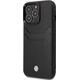 BMW Etui BMW BMHCP14X22RSEPK Apple iPhone 14 Pro Max czarny/black Leather Card Slot