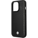 BMW Etui BMW BMHMP14L22RFGK Apple iPhone 14 Pro czarny/black Leather Diamond Pattern MagSafe