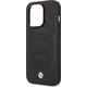 BMW Etui BMW BMHMP14L22RPSK Apple iPhone 14 Pro czarny/black Leather Seats Pattern MagSafe