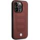 BMW Etui BMW BMHMP14L22RPSR Apple iPhone 14 Pro burgundowy/burgundy Leather Seats Pattern MagSafe