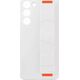 Samsung Etui Samsung Silicone Grip Cover doSamsung Galaxy S23+ Plus silikonowy pokrowiec z paskiem na rękę białe