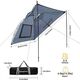 King Camp Namiot Wiata KING CAMP Compass Szary