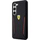 Ferrari Ferrari Carbon Contrast Edges - Etui Samsung Galaxy S23+ (czarny)