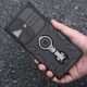 Nillkin Nillkin CamShield Armor Pro Case etui Samsung Galaxy S23 Ultra pancerny pokrowiec z osłoną na aparat ring podstawka czarne