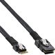 InLine InLine® Slim SAS Kabel, SFF-8654 zu Mini SAS SFF-8087, 12Gb/s, 0.5m
