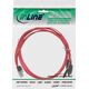 InLine InLine® SAS Connector Cable Mini SAS SFF8087 to 4x SATA Crossover OCF 0.5m