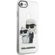 Karl Lagerfeld Etui Karl Lagerfeld KLHCI8HNKCTGT Apple iPhone SE 2022/SE 2020/8/7 transparent hardcase Gliter Karl&Choupette