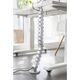 Organizer InLine InLine® Cable duct flexible for height-adjustable desks, 4 compartments, 68x36mm max. 1.28m, grey