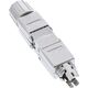 InLine InLine® Cable connector Cat.6A, shielded, tool free coupler