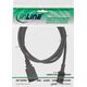 Kabel zasilający InLine InLine® Power adapter cable, IEC-60320 C20 to C13, 3x1,5mm², max. 10A, black, 3m