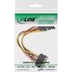 Kabel zasilający InLine InLine® SATA Power Y-Cable SATA socket to 2x SATA Plug with latches 0.3m