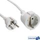 Kabel zasilający InLine InLine® Power Extension Cable Type F white 1,5m